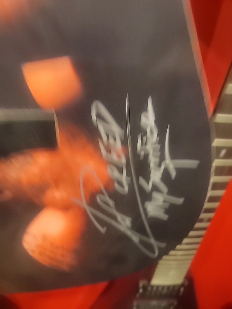 Scott Stapp Autographed Guitar
