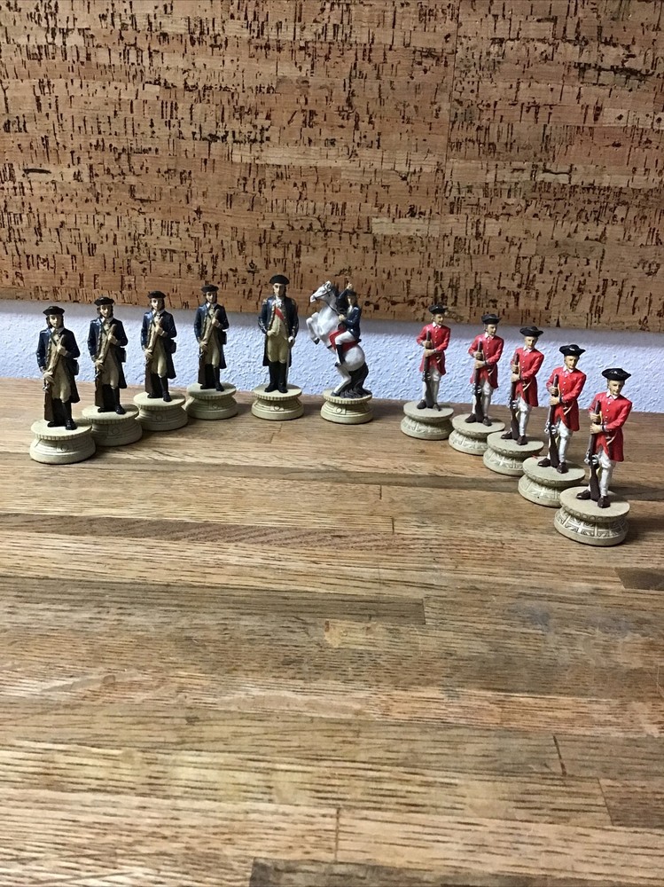 Pick Your replacement Piece! Summit Collection Chessman Revolutionary War Chess