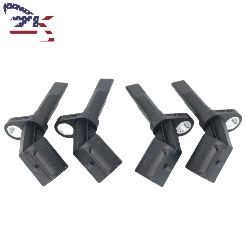4PCS ABS Wheel Speed Sensor Set Front / Rear & Left / Right For VW AUDI A4 A5 A6