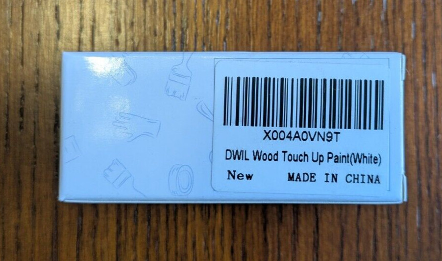DWIL White Touch Up Paint - Multi Surface Touch Up 1.5 Fl Oz