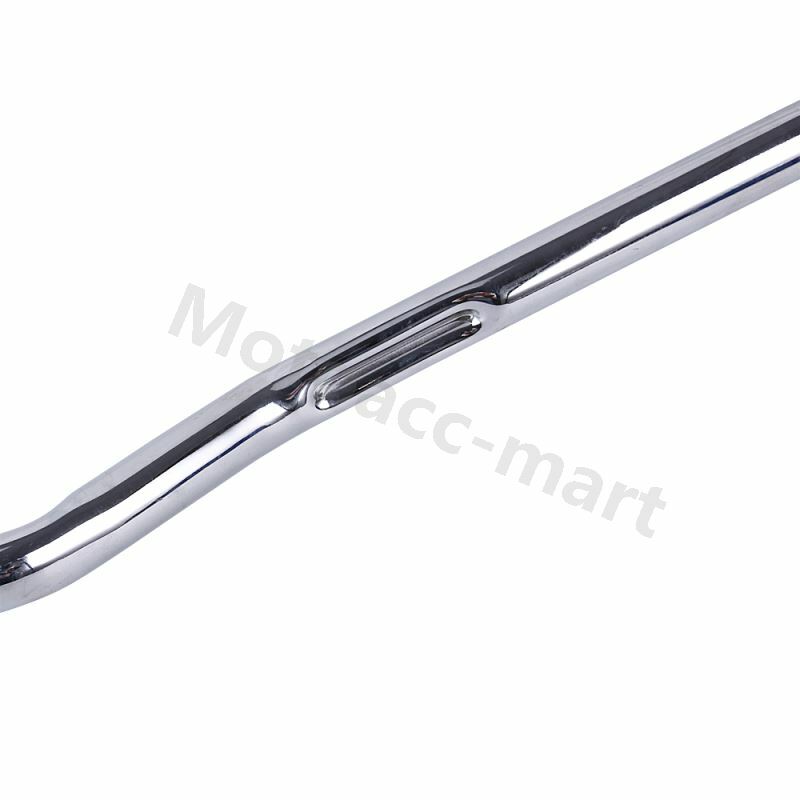 For Harley Motorcycle 1" Dimpled 3" Low Rise Tracker Drag Bars Handlebars Custom