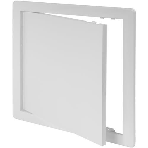 10x10 Access Panel - Easy Doors ABS Plastic for Drywall Wall and Ceiling Elec...