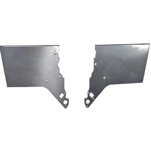 LSX Front Engine Plate 2 piece Aluminum Chevy Solid Motor Mount Block LS LS1