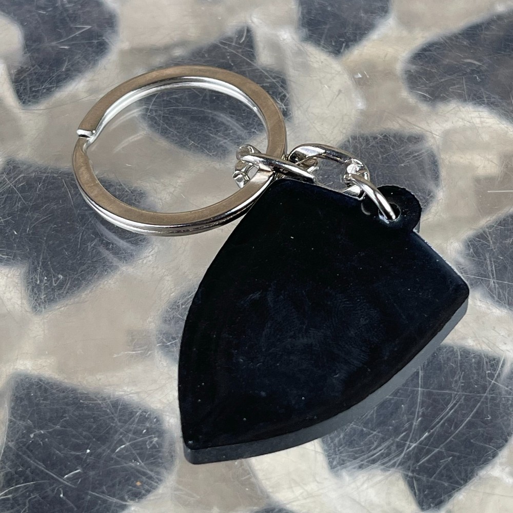 NEW Elite Force Shield Rubber Key Chain - Black