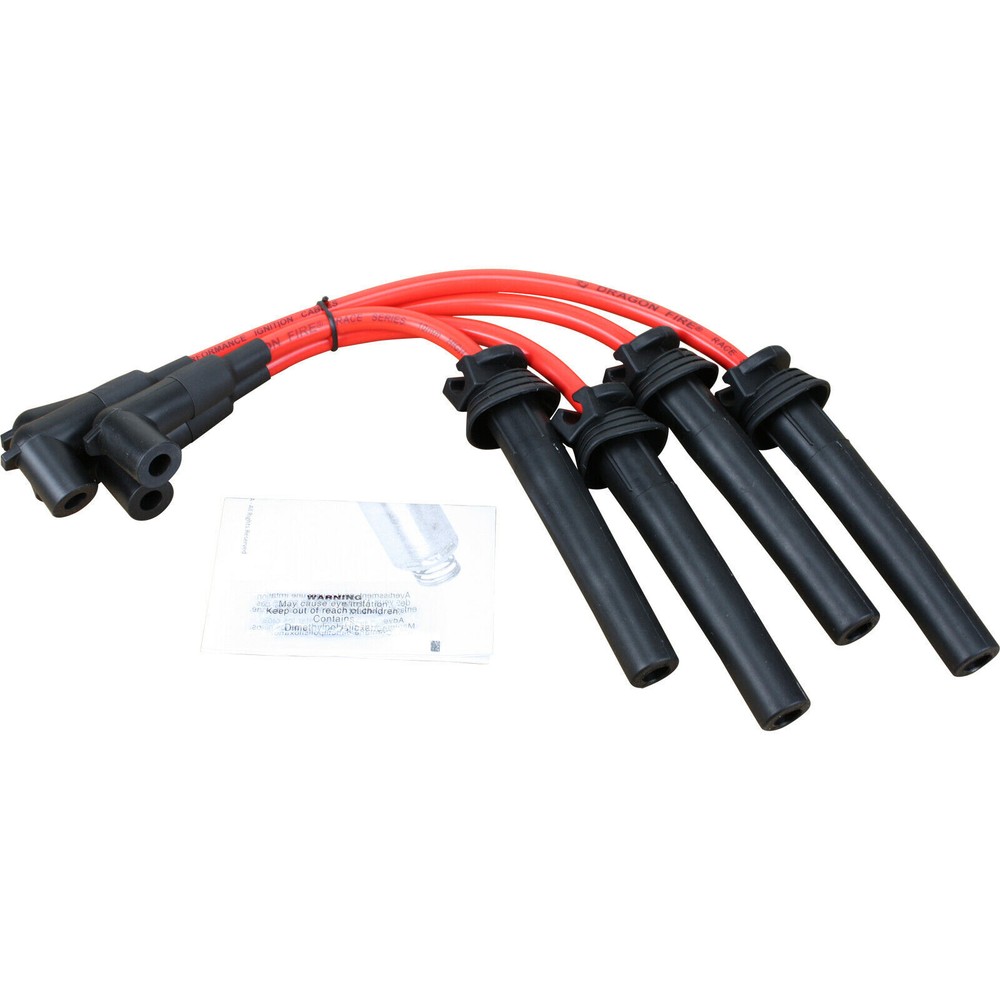 Dragon Fire Ignition Coil Pack & Spark Plug Wire 2002-2008 Mini Cooper S 1.6L L4