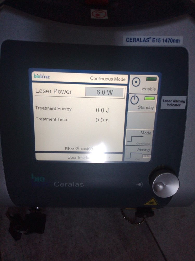 BIOLITEC Ceralas E15 Laser Diode 1470 nm