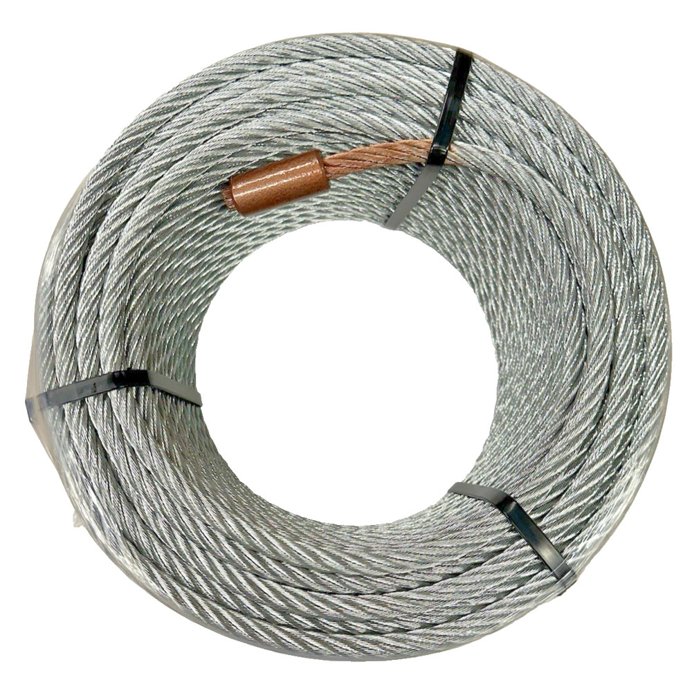 Water Service Line Slitter Puller Trenchless Pipe Replacement Cable 3/8”x 200’