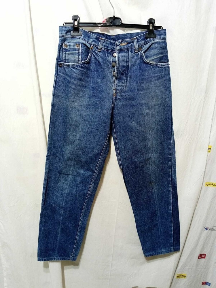 Levi's 501 Blue Buttonless Jeans, Size W30