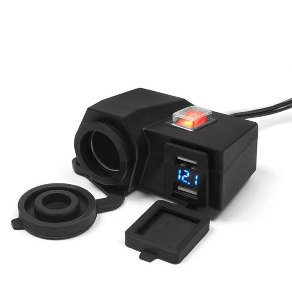 Electrical accessories Lighter socket DC 12 - 24V; DC 5V - 3.1A