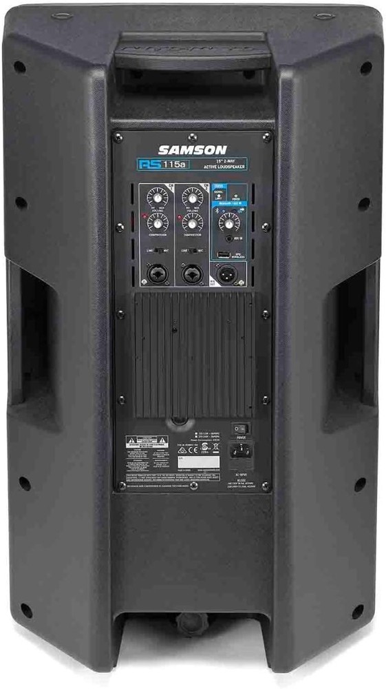 Samson RS115A 400W 2-Way Active Loudspeaker with Bluetooth - Open Box