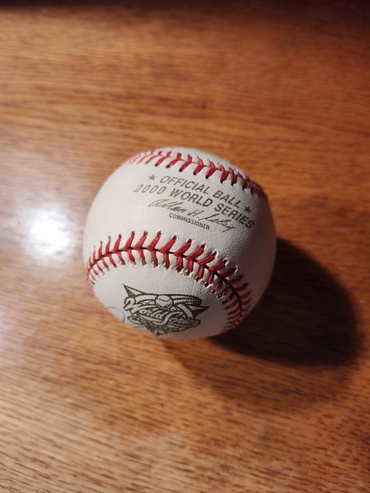 Chris Chambliss Autographed 2000 World Series Baseball