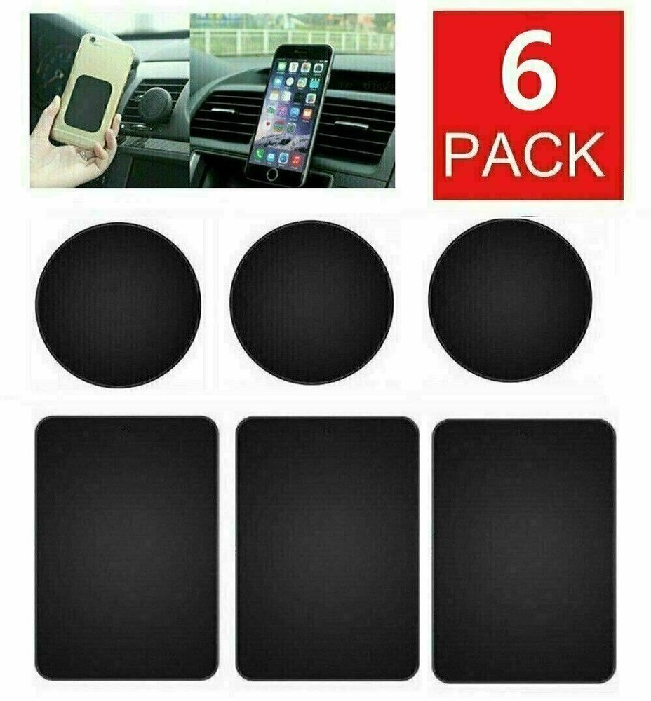 Metal Plates Adhesive Sticker Replace For Magnetic Car Mount Phone Holder