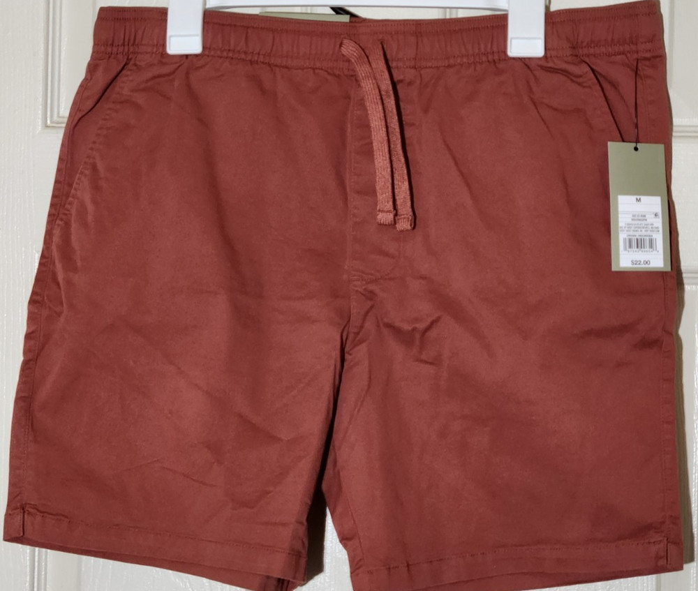 Goodfellow & Co Men's Medium Everyday Relaxed Fit Drawstring Shorts 7"