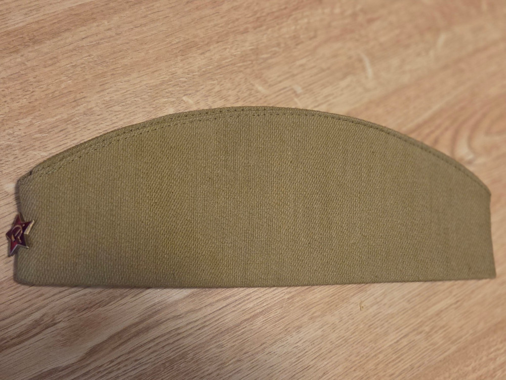 Soviet Pilotka Garrison Cap Size 56 (Size 7 US/Medium), Uncirculated, WWII?