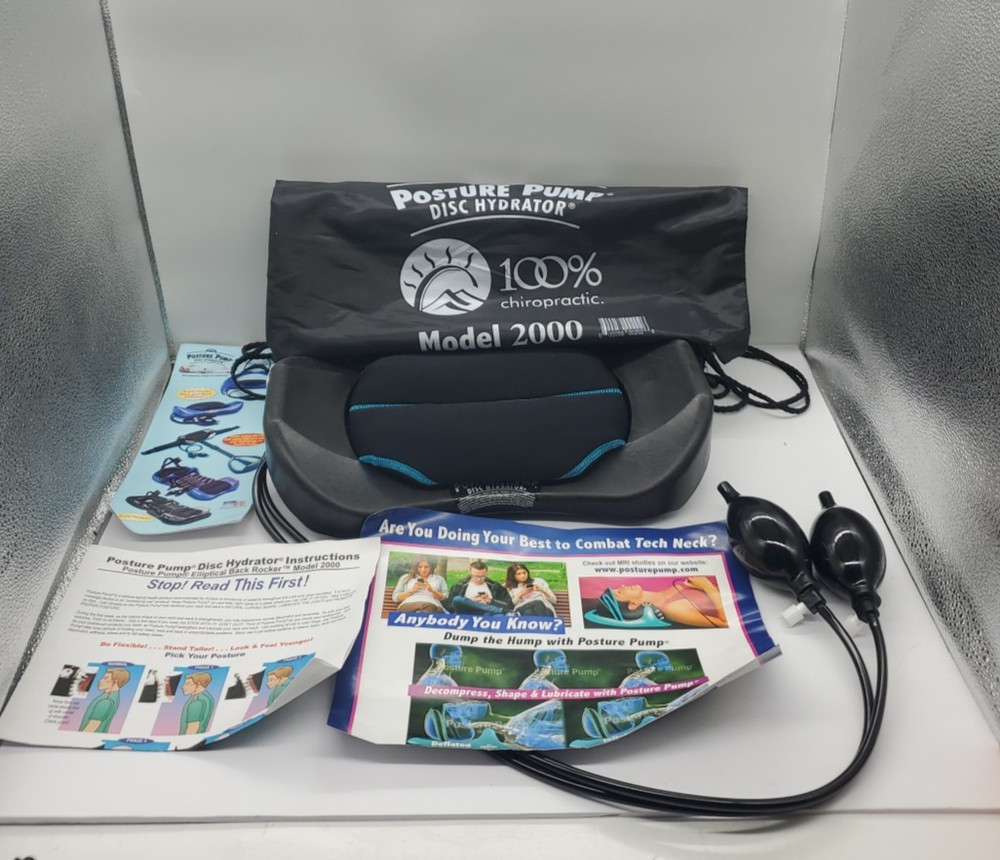 Posture Pump Disc Hydrator Elliptical Back Rocker Back Model 2000