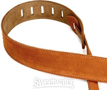 Levy's MS12 Suede Guitar Strap - Honey