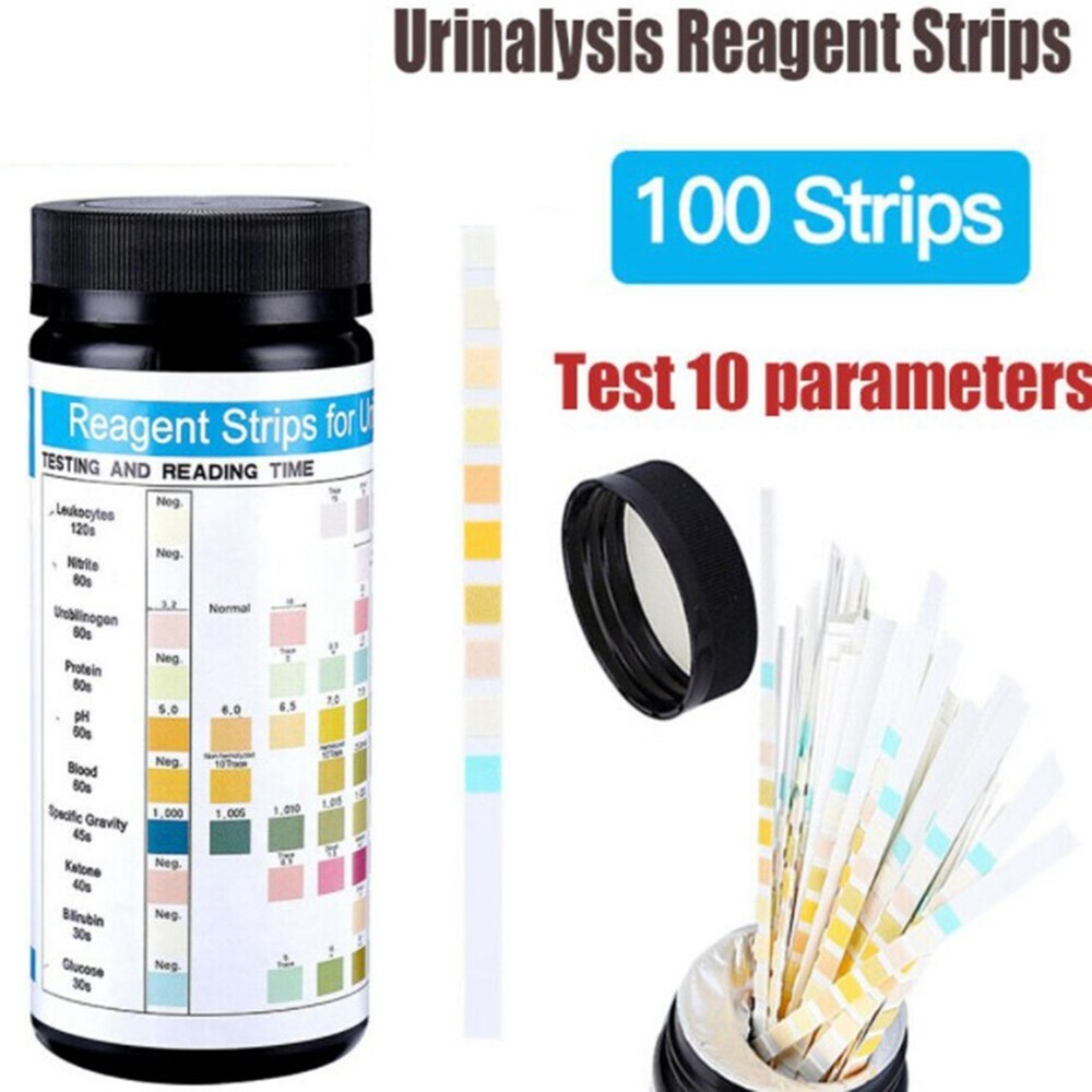 Convenient URS10T Urine Test Strips Quick and Precise 10 Parameter Testing USA