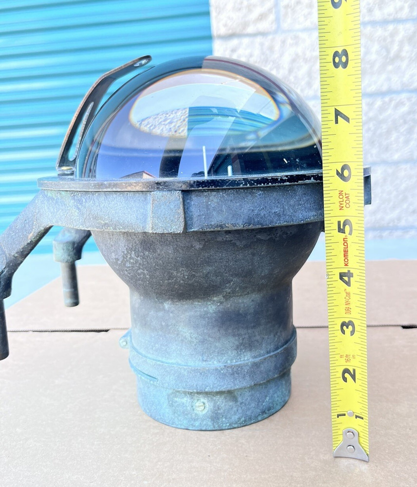 Vintage E.S. Ritchie Naval Nautical Ship Maritime Compass Edward Samuel ES