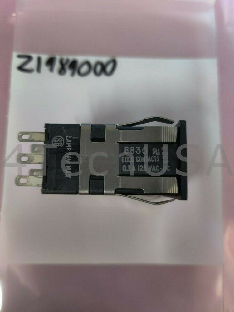 Universal Instruments Pushbutton Switch 21989000