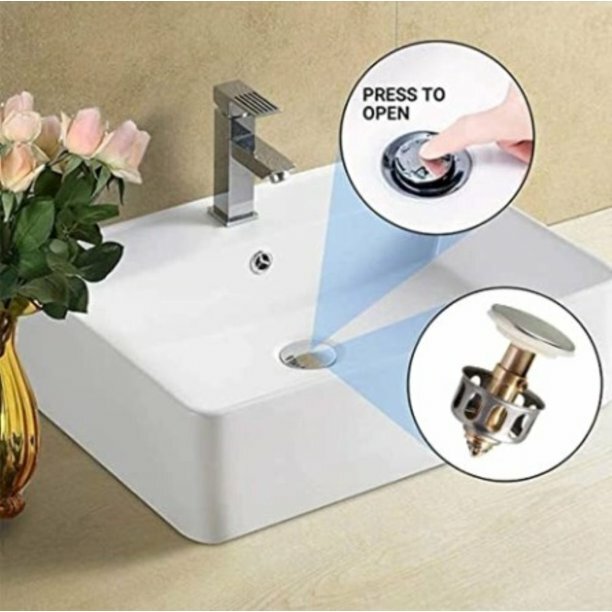 Universal Sink Bounce Drain Filter - NEW