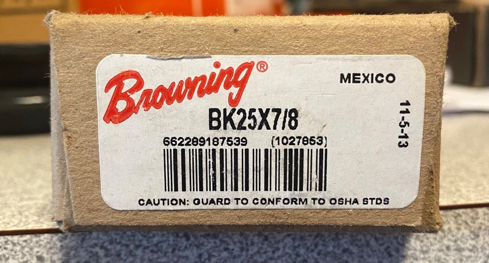 Browing Belt Pulley - BK25 - 7/8"