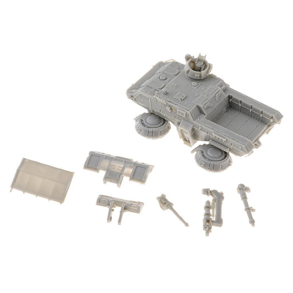 1:144 Resin Models Soldiers Table Hover Trucks