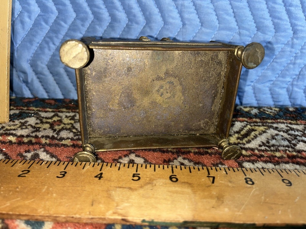 Vintage Brass Moroccan Letter Holder