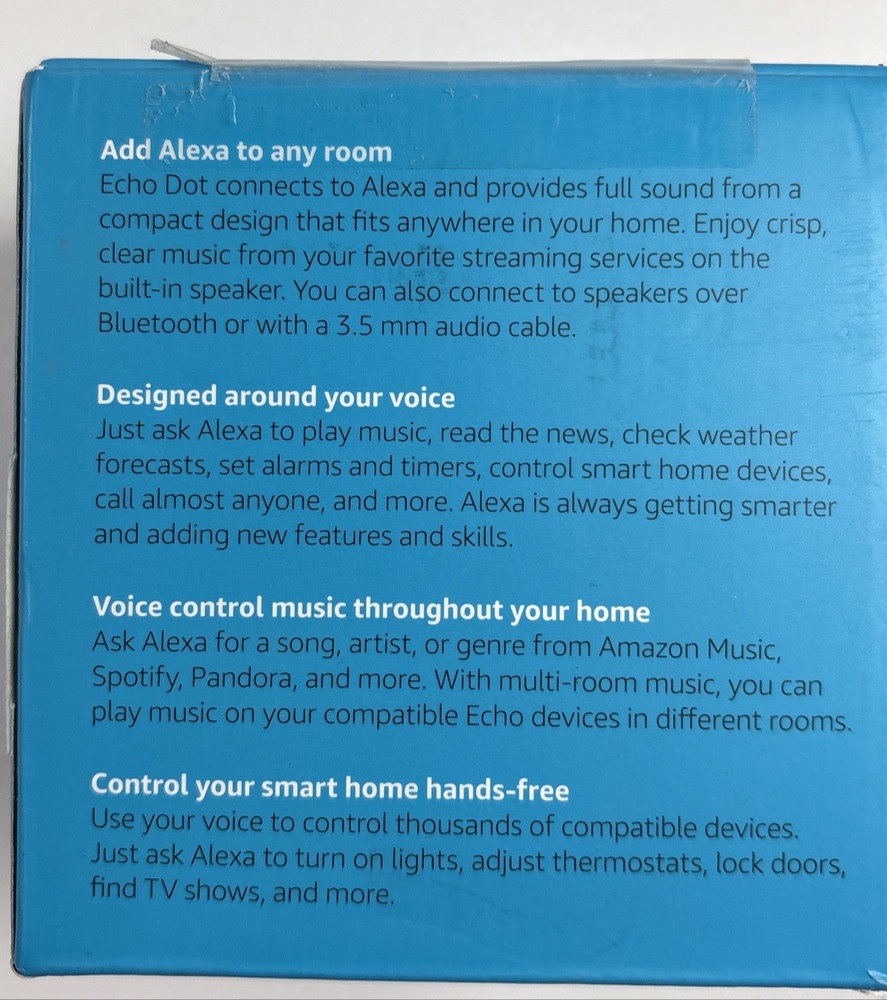 Amazon Echo Dot (3rd Generation) Smart Speaker - Charcoal