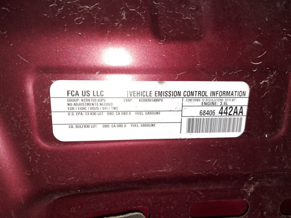 2019 Pacifica Amplifier,68338770 Sku#4318513