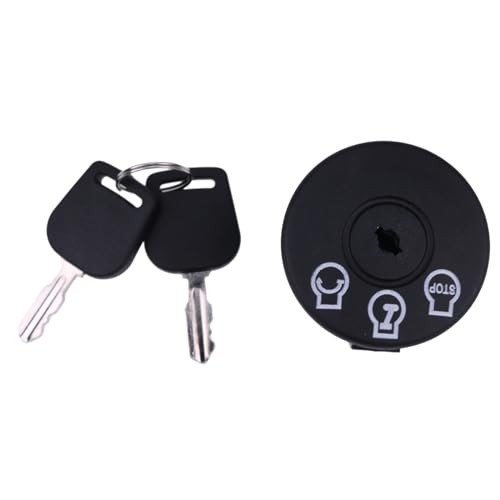 Ignition Switch with 2 Keys 500017 500243 Compatible with Dixie Chopper