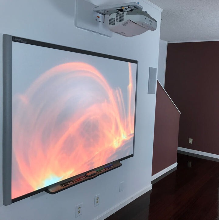 Home School Technology ( Smart Board And Projector). (1 year guarantee)