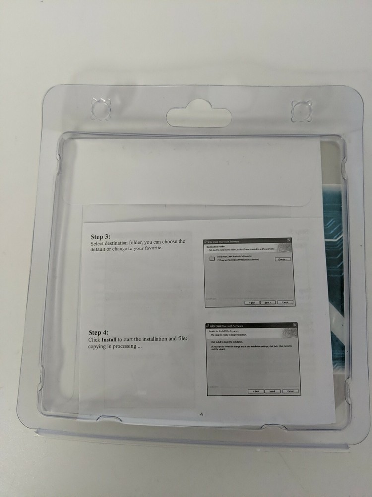 BLUETOOTH MINI USB ADAPTER V2.0 VERSION: 5.5.0.3200 CMII:2008DJ3089