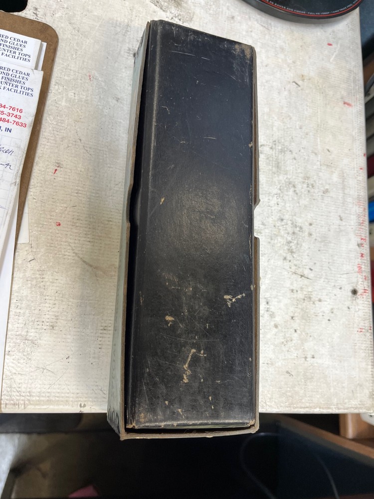 vintage industrial cardboard box from Tosco tools