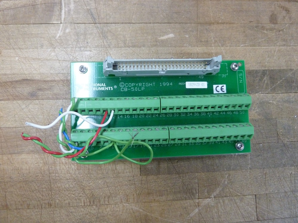 National Instruments CB-50LP breakout board [2-K.2]