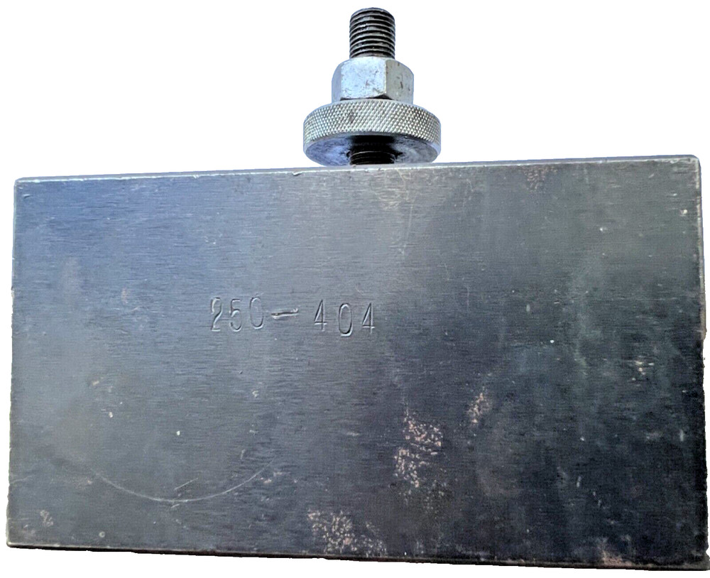 Quick Change Turning Face Tool Holder - Type: 250-404 - #5030