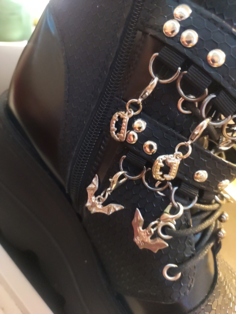 Gothic Platform Boots Woemn Size 7