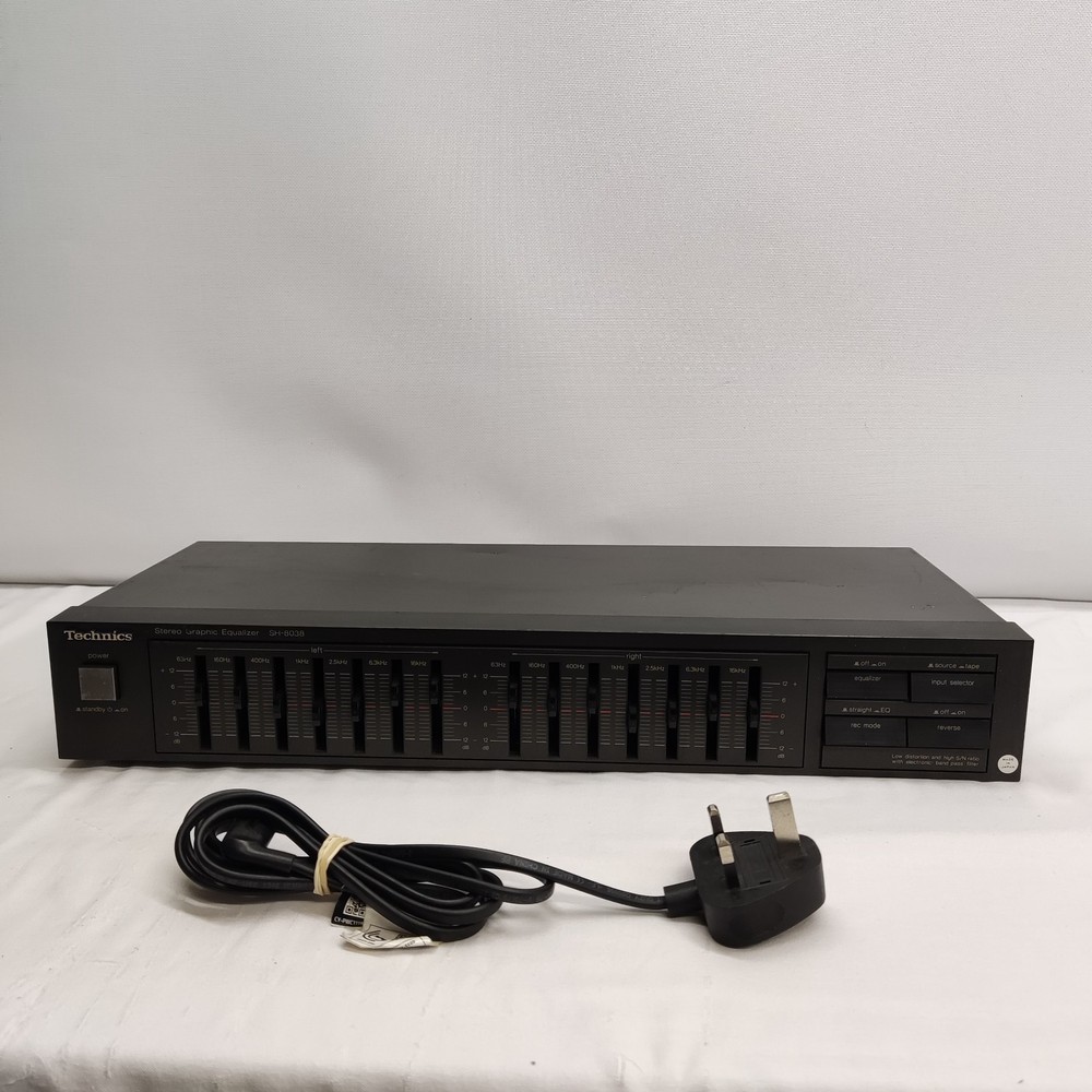 TECHNICS SH-8038 STEREO GRAPHICS EQUALIZER SPARE & REPAIR