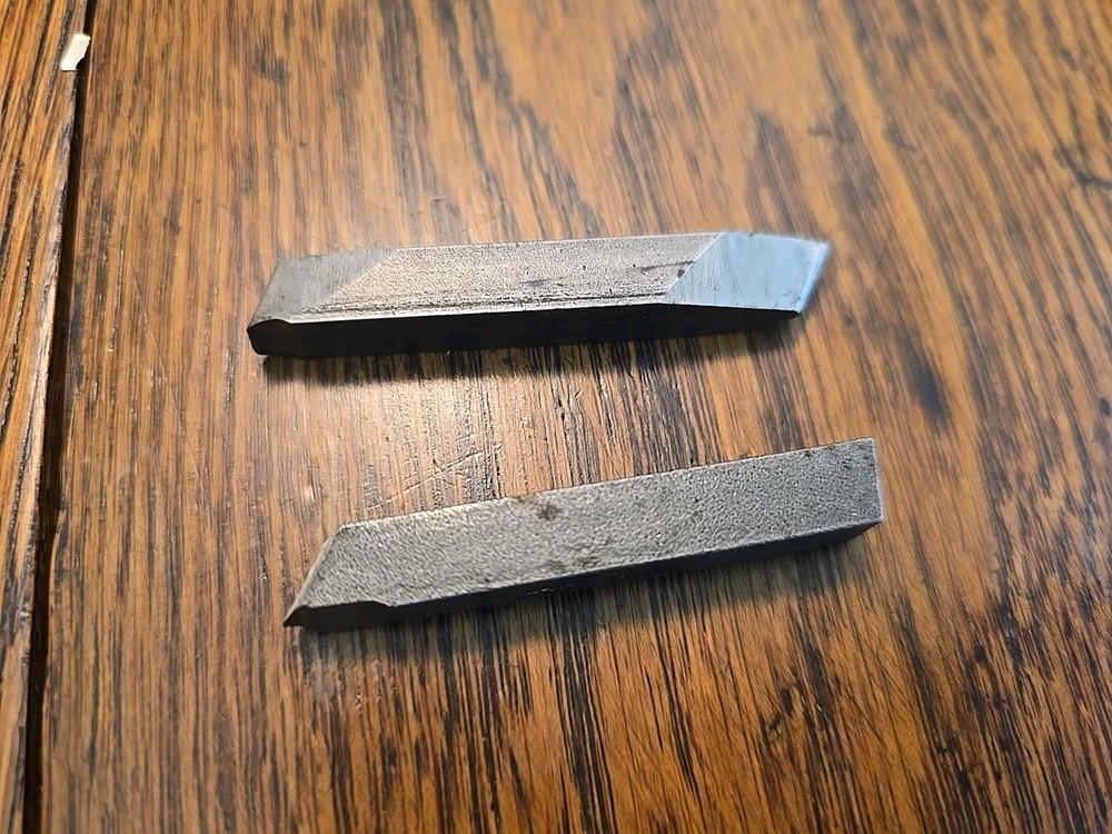 (2) Crucible REX AAA 5/16" Lathe Tool Bits