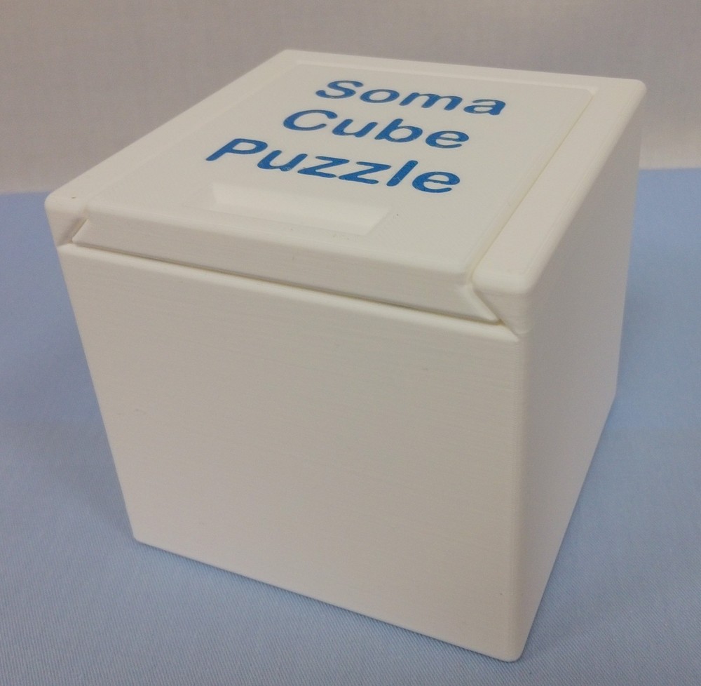 3-D Printed Soma Cube Puzzle