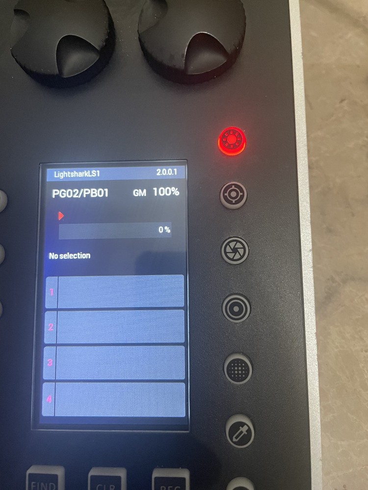 AS-IS LightShark LS-1 Lighting Controller 8-Universe Lighting Console