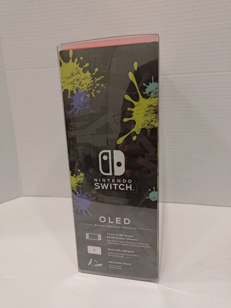 OLED Switch Console Box Protector and Display Case, Fits All OLED Switch Version