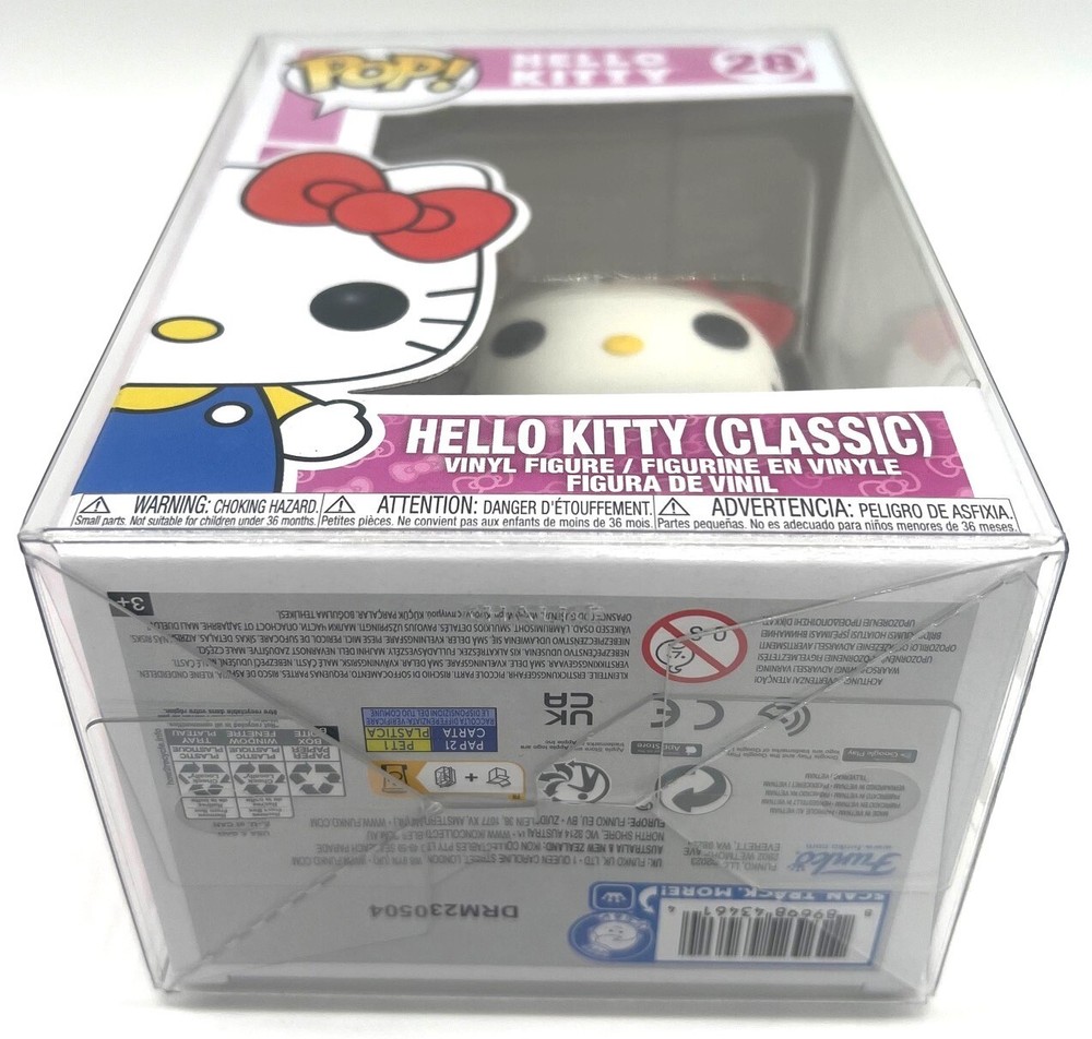 Funko Pop! Hello Kitty & Friends Hello Kitty Classic #28 with POP Protector