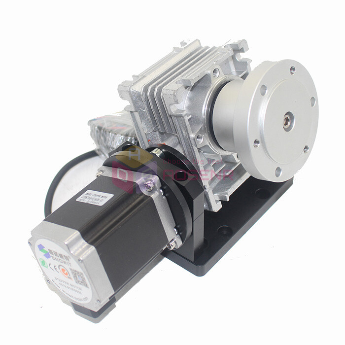 Electric 360Degree Rotary Table Workbench Rotating Platform for Marking Machine,
