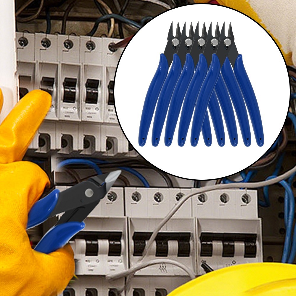 5pcs Wire Cable Cutter Micro Plier Side Cutting Plier Nippers DIY Tool