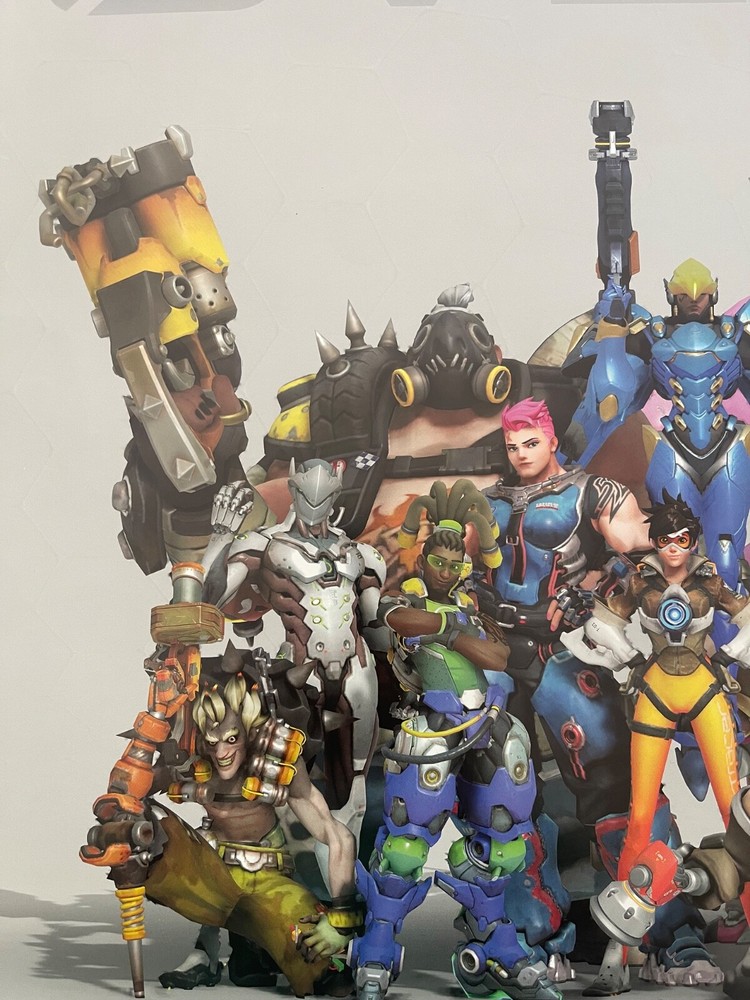 OVERWATCH, BLIZZARD, AUTHENTIC LICENSED 2018 POSTER