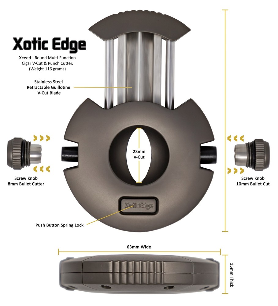 XoticEdge Xceed V-Cut (Gray)