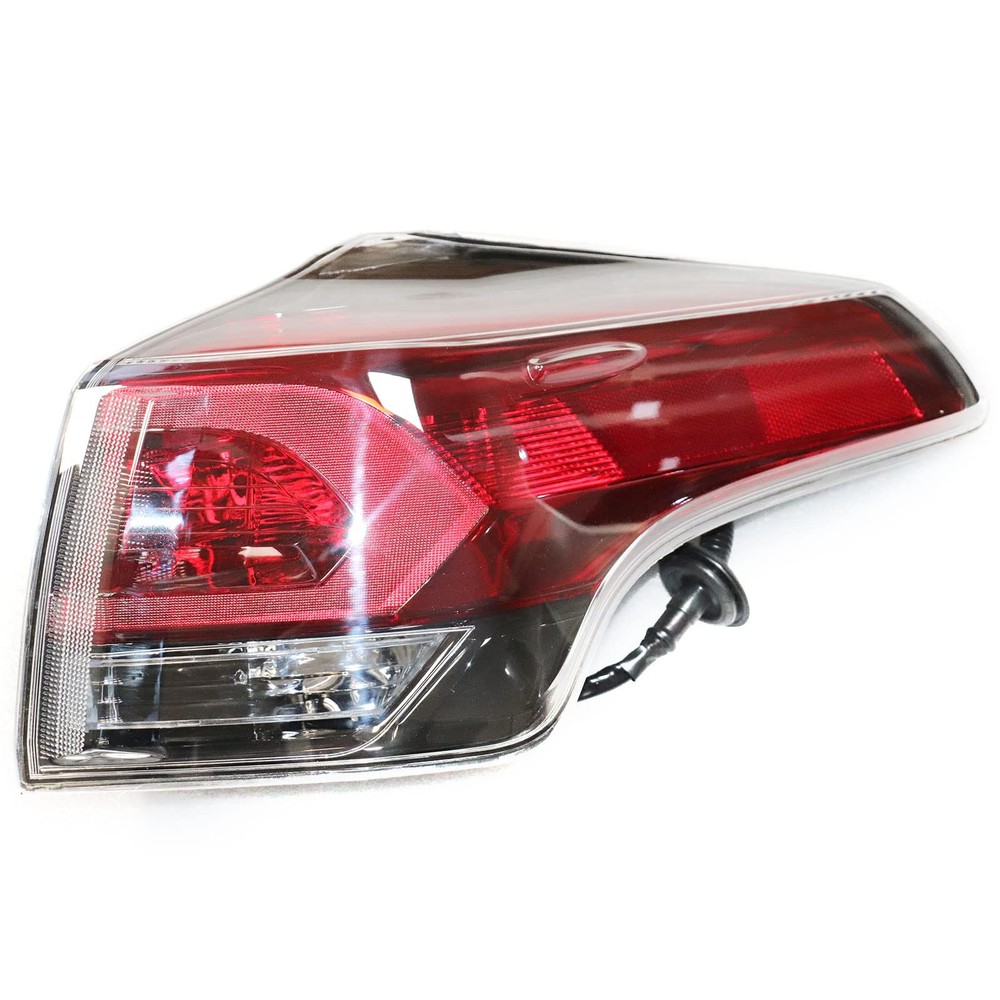 Left Rear Driver Side Outer Tail Light Brake Lamp for 2016-2018 RAV4 Clear Lens