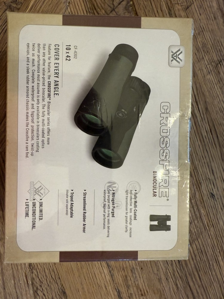 Vortex Crossfire 10x42 Binoculars - Green