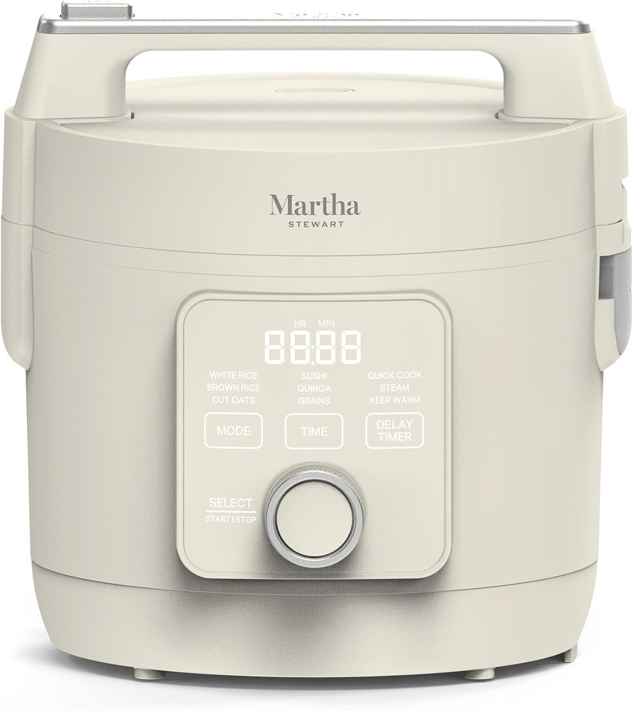 Rice Cooker, 4 Cup (Uncooked) / 8 Cup (Cooked), Ceramic Non-Stick Removable Pot,