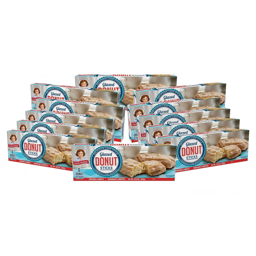 Little Debbie Glazed Donut Sticks, 12-Boxes